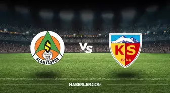 Alanyaspor - Kayserispor maçı ne zaman saat kaçta? Alanyaspor - Kayserispor maçı CANLI şifresiz izleme linki var mı?