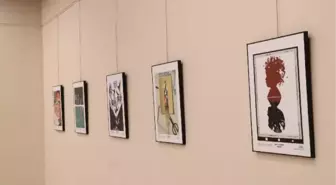 Bağımlılığa karşı farkındalık için tasarlanan afişler sergilendi