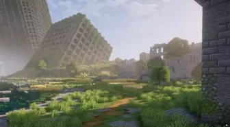 Bir Reddit kullanıcısı Minecraft'ta terkedilmiş şehir inşa etti