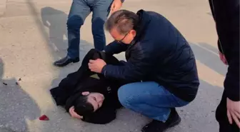 YARALILARA İLK MÜDAHALEYİ YOLDAN GEÇEN BEYİN CERRAHI YAPTI