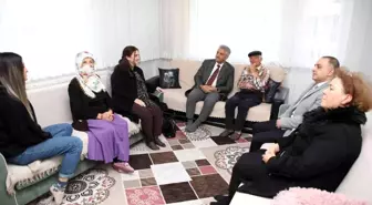 Şehit ailesine ziyaret