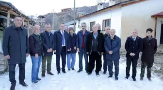 Vali Taşbilek'ten yılın son günlerinde köy ziyaretleri
