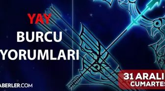 31 Aralık Yay burcu yorumu! Yay burcu günlük burç yorumları! Bugün yay burcunu neler bekliyor? Bugünkü yay burcu yorumu!