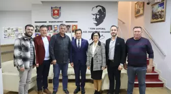 Bodrum Belediye Başkanı Aras'tan Oda ve Stk'lara Ziyaret