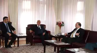 Diyanet İşleri Başkanlığı yöneticilerinden Rektör Çomaklı'ya proje teşekkürü