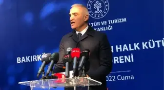 DOĞAN HIZLAN KÜTÜPHANESİ BAKAN ERSOY'UN KATILIMIYLA AÇILDI