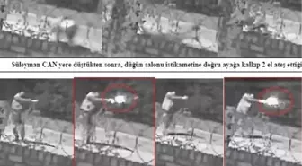İkizler ve ortağı düğün salonunu kan gölüne çevirmişti... Çatışma anının görüntüleri ortaya çıktı