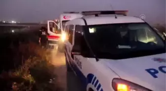 Nehir kenarına düşen araçtaki 2 kişi yaralandı