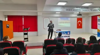Öğrenciler mesleği erbabından dinledi