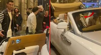 Ronaldo, eşinin servet değerindeki hediyesiyle ilk kez görüntülendi! Herkes aynı detaya takıldı