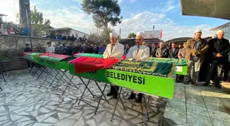 Patlamada hayatını kaybeden 5 kişi son yolculuğa uğurlandı