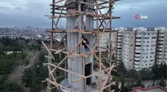 57 yaşındaki Rizeli minare ustası, 164. minaresini yapıyor