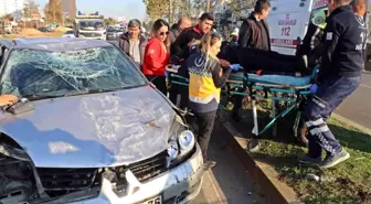 Hurdaya dönüp 3 yaralının çıktığı otomobilden sıyrık dahi almadan kurtuldu