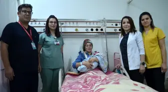 Kahramanmaraş'ta yılın ilk bebeği dünyaya geldi