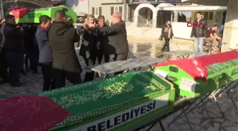 NAZİLLİ'DE RESTORANDAKİ PATLAMADA ÖLEN 5 KİŞİ SON YOLCULUĞUNA UĞURLANDI