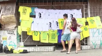 Vila Belmiro Stadyumu Pele'nin cenaze töreni için hazırlanıyor
