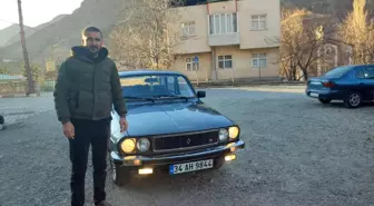 1987 model aracına gözü gibi bakıyor