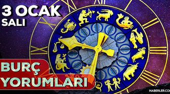 3 Ocak Burç Yorumları 2022: 3 Ocak günlük burç yorumları! Aşk, Evlilik, Sağlık, Kariyer burç yorumları! Yarın burçları neler bekliyor?