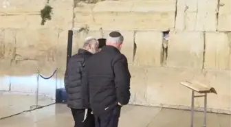 İsrail Başbakanı Netanyahu Ağlama Duvarı'nı ziyaret etti