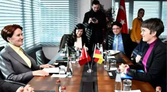 Akşener, Almanya Devlet Bakanı Lührmann ile Görüştü