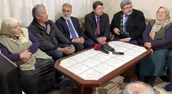 Araştırma Komisyonu üyeleri şehit madenci yakınlarını ziyaret etti