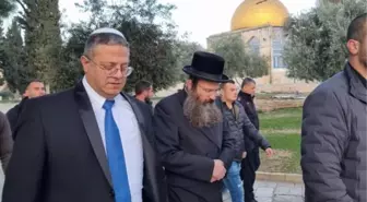 Filistin Dışişleri, İsrailli Bakanın Mescid-i Aksa'yı gezmesini provokasyon olarak nitelendirdi