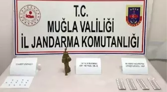 Likya dönemine ait heykelcik ve uyuşturucu hapla yakalanan şüpheli tutuklandı