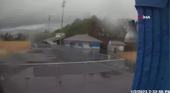 ABD'de okul çevresinde korkutan hortum