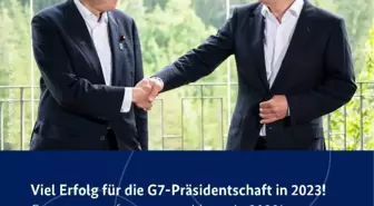G7 Başkanlığı Almanya'dan Japonya'ya geçti