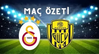 Galatasaray-Ankaragücü maç özeti! (VİDEO) Galatasaray maçı özeti izle! Galatasaray Ankaragücü maçı kaç kaç bitti?