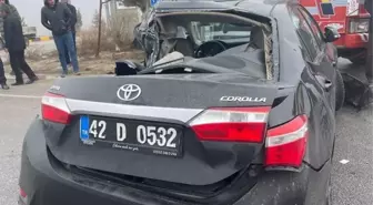 Tuzlukçu Belediye Başkanı Akbuğa, Eskişehir'de geçirdiği trafik kazasında yaralandı