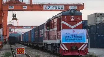 Çin'in Wuhan Kentinden Kalkan 2022'de Çin-Avrupa Yük Treni Seferleri Hızla Arttı