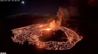 Hawaii'deki Kilauea Yanardağı'nda patlama