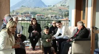 BAKAN KURUM, MANAVGAT'TA AFETZEDELERİN EVLERİNE KONUK OLDU