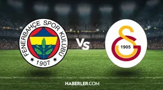 Derbi CANLI izle! 8 Ocak FB-GS Derbisini canlı izle! Derbi canlı link var mı? Bein Sports 1 canlı izleme linki var mı?