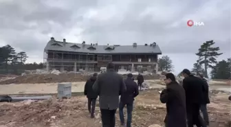 Gediz Murat Dağı Termal ve Kayak Merkezi'ne modern kayak evi