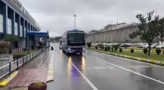 Trabzonspor kafilesi Antalya'ya gitti