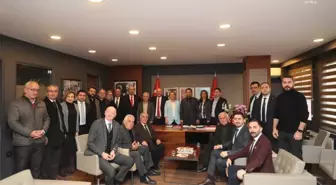 İzmit Belediye Başkanı Hürriyet'ten CHP İl Başkanı Sarı'ya Ziyaret