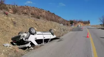 Malatya'daki trafik kazasında 2 kişi yaralandı