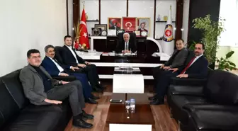 Milletvekili Toprak, ATSO yönetimiyle bir araya geldi