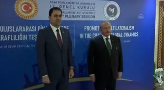 TBMM Başkanı Şentop, Irak Temsilciler Meclisi Başkanvekili Mendelavi ile görüştü