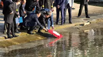 Topçu Yüzbaşı Mustafa Ertuğrul Aker ve silah arkadaşları Kaş'ta anıldı