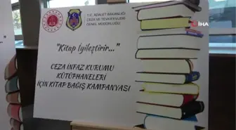 Ceza İnfaz Kurumundan kitap bağış kampanyası