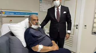 Gürsel Erol'dan Eski Bakan Salih Sümer'e Geçmiş Olsun Ziyareti