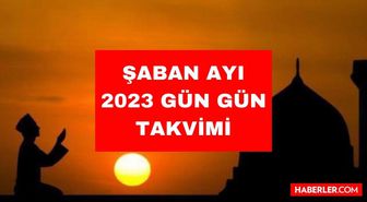 2023 Şaban ayı gün gün takvimi! 2023 Şaban-ı Şerif ayı ne zaman başlıyor, ne zaman bitecek? Şaban ayı günleri ve geceleri! Bugün Şaban'ın kaçı?