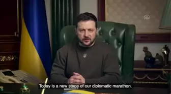 Ukrayna Devlet Başkanı Zelenskiy: 'Özgür dünya, Rus saldırganlığını durdurmak için gereken her şeye sahip'