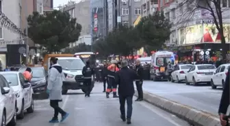 Ek havadan fotoğraflarla // Bağcılar'da iş yerinde patlama