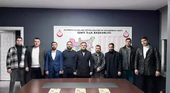 Alperen Ocakları İzmit İlçe Başkanı Fuat Çelik yeni yönetimini açıkladı