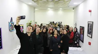 Çerkezköy Belediyesi'nin Kadın Kursiyeleri Dönem Sonu Sergisi Açtı