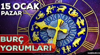 15 Ocak Burç Yorumları 2023: 15 Ocak günlük burç yorumları! Yarın burçları neler bekliyor? Aşk, Evlilik, Sağlık, Kariyer burç yorumları!